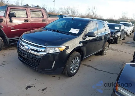 2013 Ford Edge Limited z USA, uszkodzony, nr VIN 2FMDK4KC5DBB51538